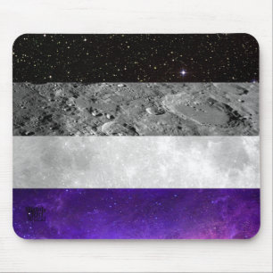 Astronomie/Galaxie/Mond Mousepad