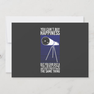 Astronomie - Glück kann man nicht kaufen Einladung