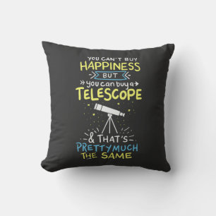 Astronomie - Glück kann man nicht kaufen Kissen