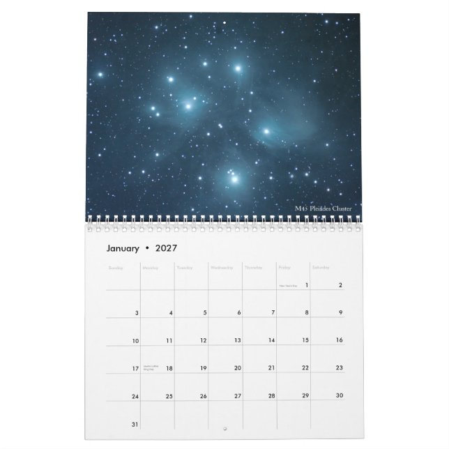 Astronomie-Kalender 2019 Kalender (Jan 2027)