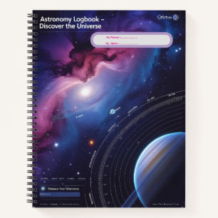 Astronomie-Logbuch - Entdecken Sie das Universum Notizbuch
