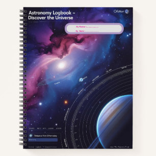 Astronomie-Logbuch - Entdecken Sie das Universum Notizbuch