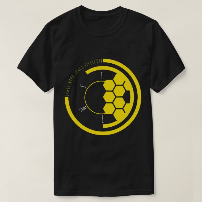 Astronomie Lover James Webb Space Telescope JWST A T-Shirt (Design vorne)