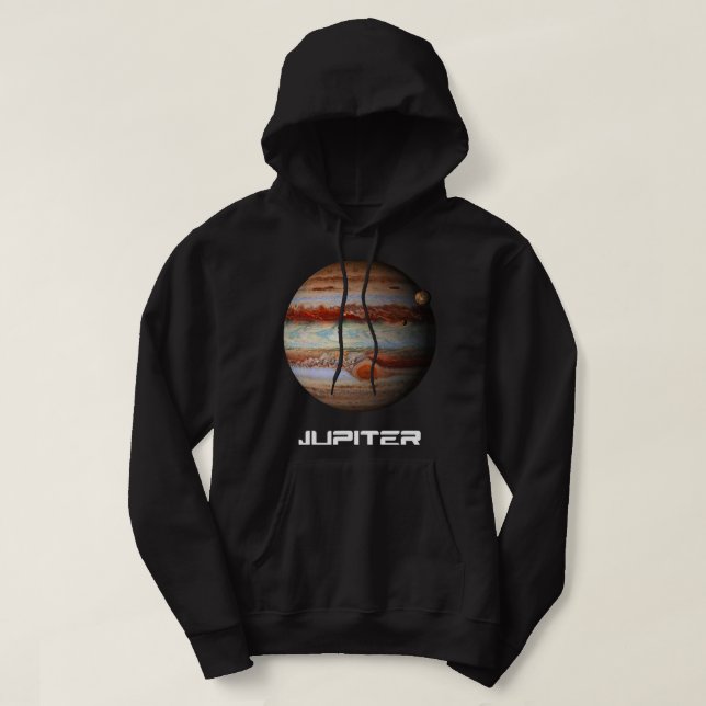 Astronomie Lover Planet Jupiter Astronomie Solar S Hoodie (Design vorne)