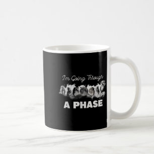 Astronomie Mondfinsternis durchläuft eine Mondphas Kaffeetasse