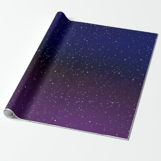 Astronomie Nachts Sternenhimmel Wrapping Paper Geschenkpapier