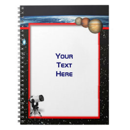 Astronomie-Notebook Notizblock