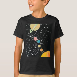 Astronomie Sonnensysteme Planeten Universum T-Shirt