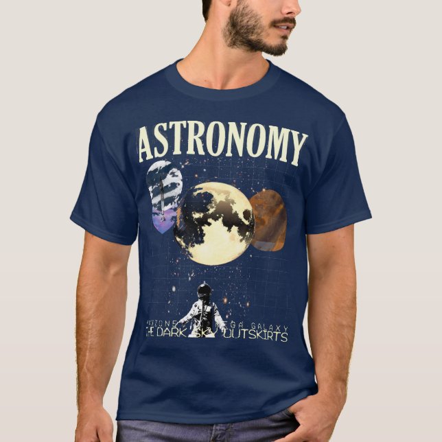 Astronomie T-Shirt (Vorderseite)