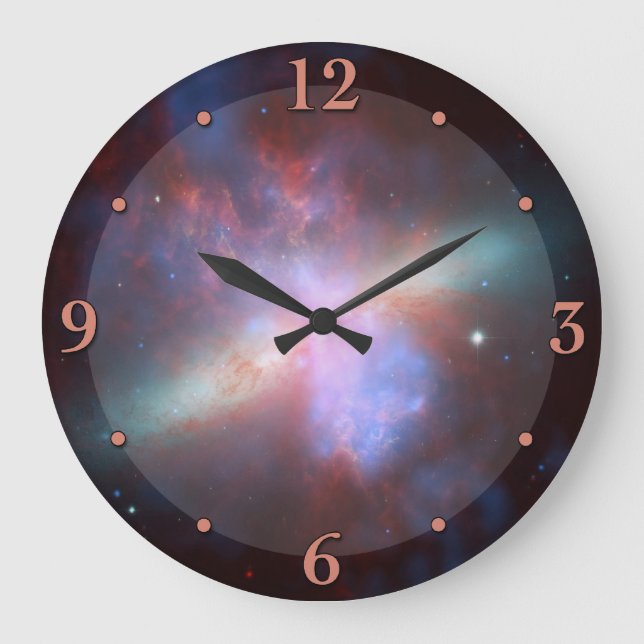 Astronomie-Uhr Große Wanduhr (Vorderseite)