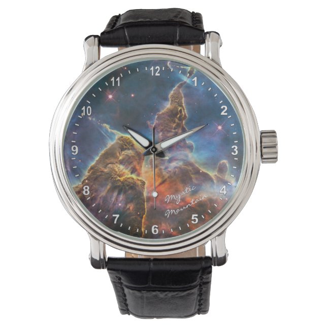 Astronomie und Mystische Bergbeobachtung, Hubble / Armbanduhr (Vorderseite)