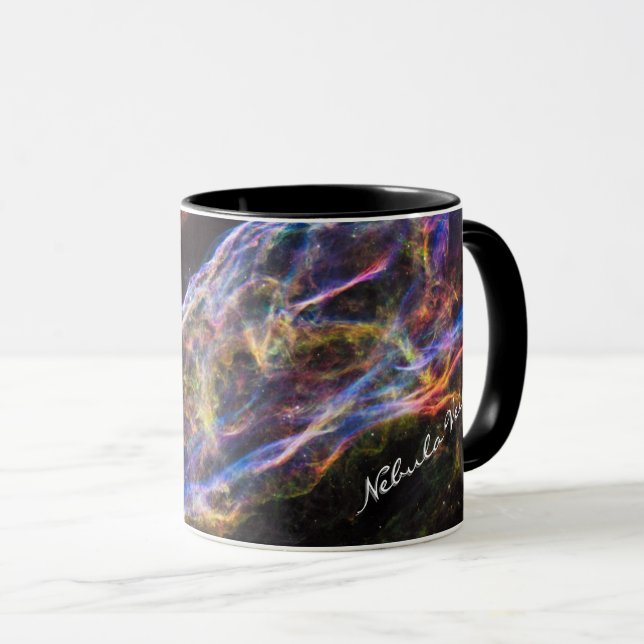 Astronomie und Nebula-Schleier, Hubble / Galaxie Tasse (VorderseiteRechts)