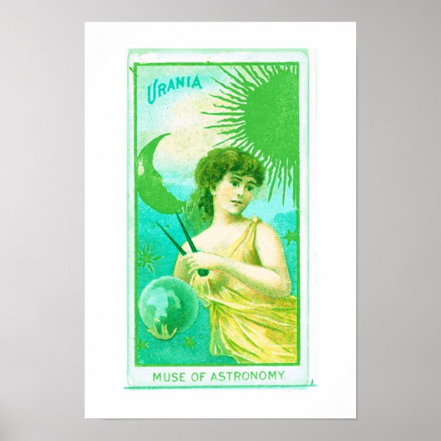 Astronomie, Urania, Poster Print (Vorne)