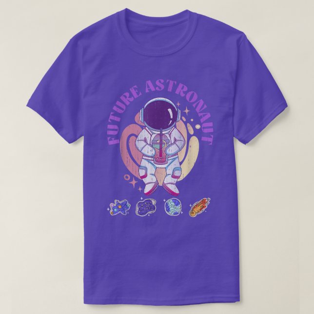 Astronomie Weltraumreise nach Astron T-Shirt (Design vorne)