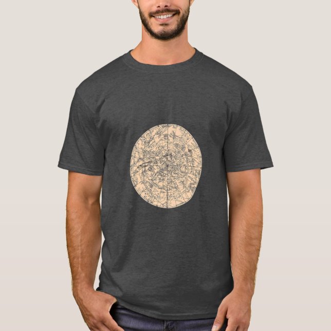 Astronomiediagramm T-Shirt (Vorderseite)