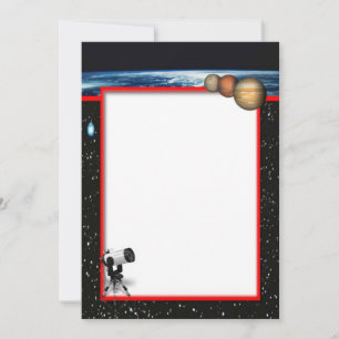 Astronomieeinladung Einladung