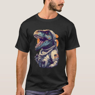 Astronomieplanets Space Astronaut T Rex Dinosaur T-Shirt