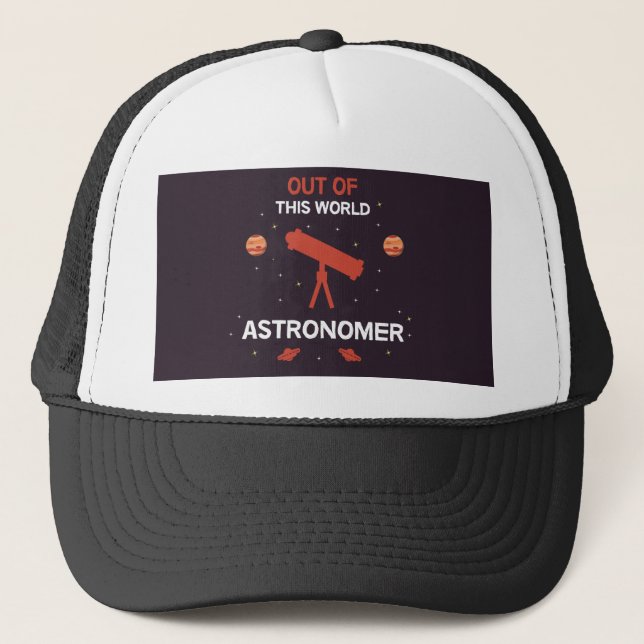Astronomin | Astronomie | Astrophysiker | Stars T Truckerkappe (Vorderseite)