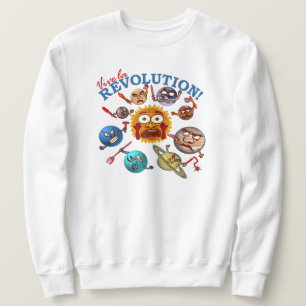 Astronomin für die lustige Planetenrevolution im W Sweatshirt