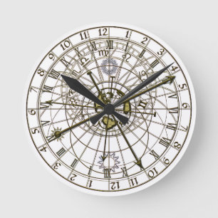 Astronomisch Runde Wanduhr
