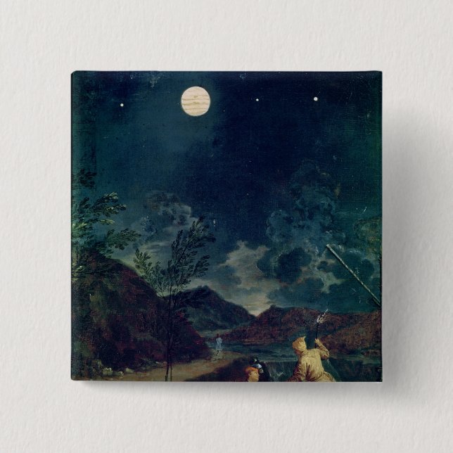 Astronomische Beobachtungen Button (Vorderseite)