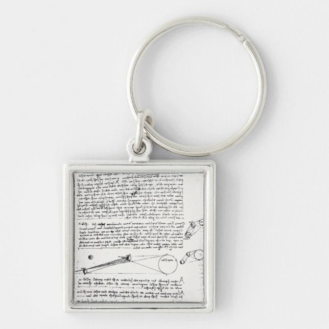 Astronomische Diagramme Schlüsselanhänger (Vorne)