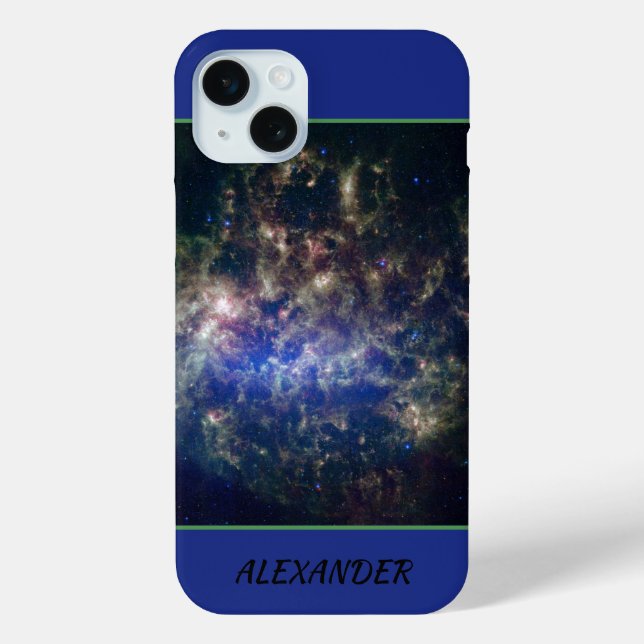 Astronomische individuelle Name-Zauberwolke Case-Mate iPhone Hülle (Rückseite)