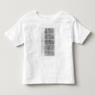 Astronomische Mayatabellen mit den Eklipsen Kleinkind T-shirt