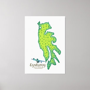 Astronomische Übersicht über den Orionnebel Leinwanddruck