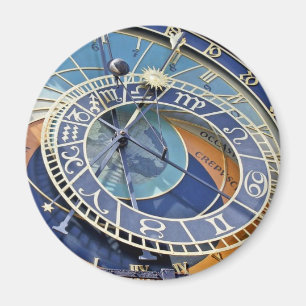 Astronomische Uhr, alte Stadt, Prag Magnet