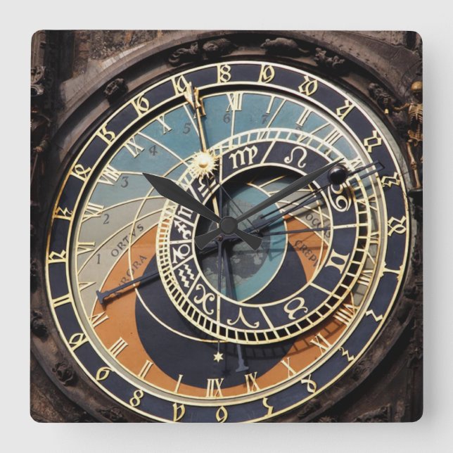 Astronomische Uhr in Prag (Vorderseite)