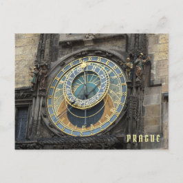 Astronomische Uhr in Prag Postkarte
