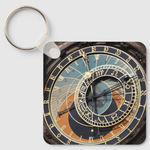 Astronomische Uhr in Prag Schlüsselanhänger
