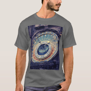 Astronomische Uhr in Prag T-Shirt