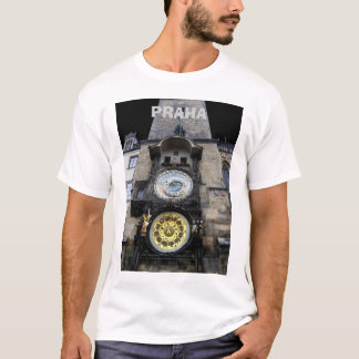 Astronomische Uhr in Prag T-Shirt
