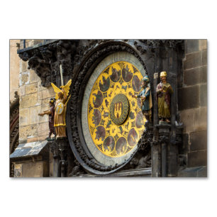 Astronomische Uhr in Prag Tischnummer