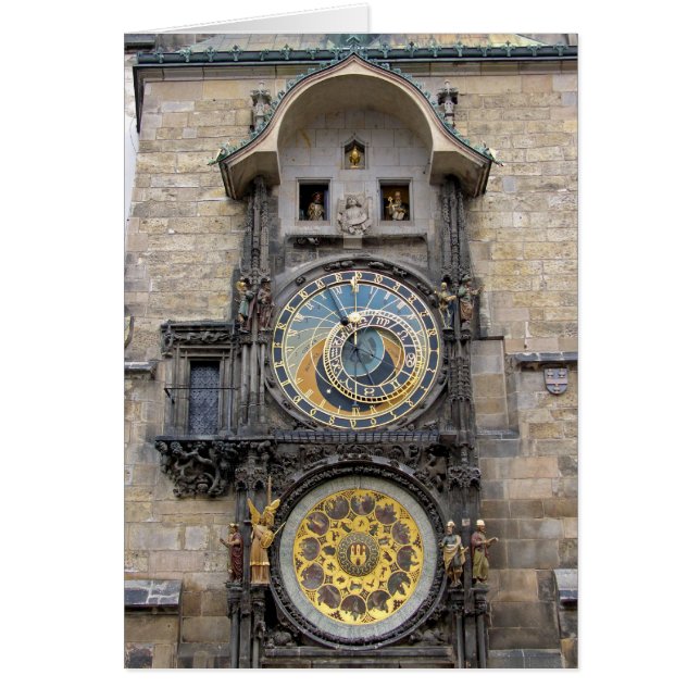Astronomische Uhr oder Prag Orloj (Vorne)