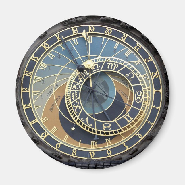 Astronomische Uhr oder Prag Orloj Magnet (Vorne)