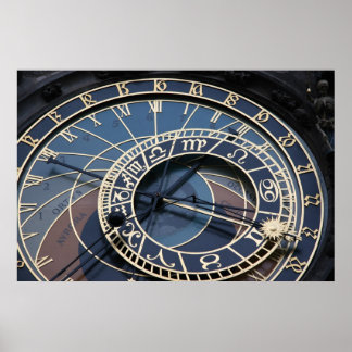 Astronomische Uhr Poster