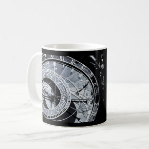 Astronomische Uhr, Prag, Flagge - Tschechische Kaffeetasse