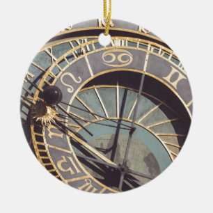 Astronomische Uhr Prags Keramik Ornament