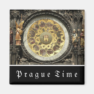 Astronomische Uhr Prags Magnet