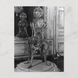 Astronomische Uhr Vintag Paris Palace Versailles Postkarte