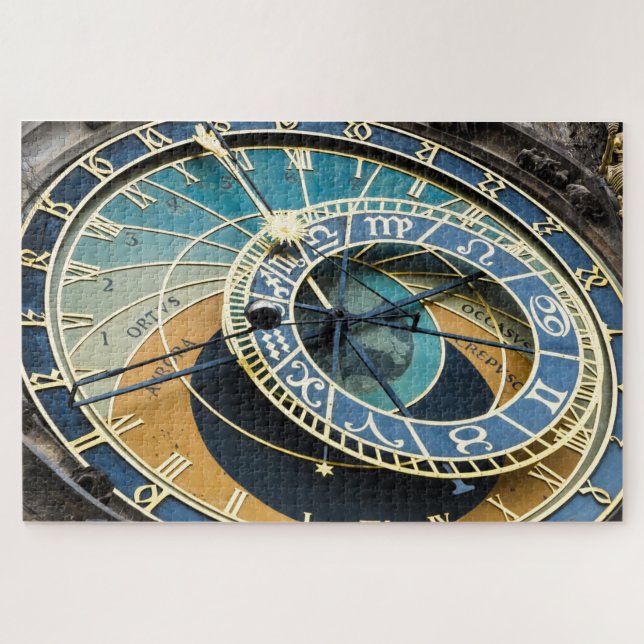 Astronomische Uhr von Puzzle Prag (Horizontal)