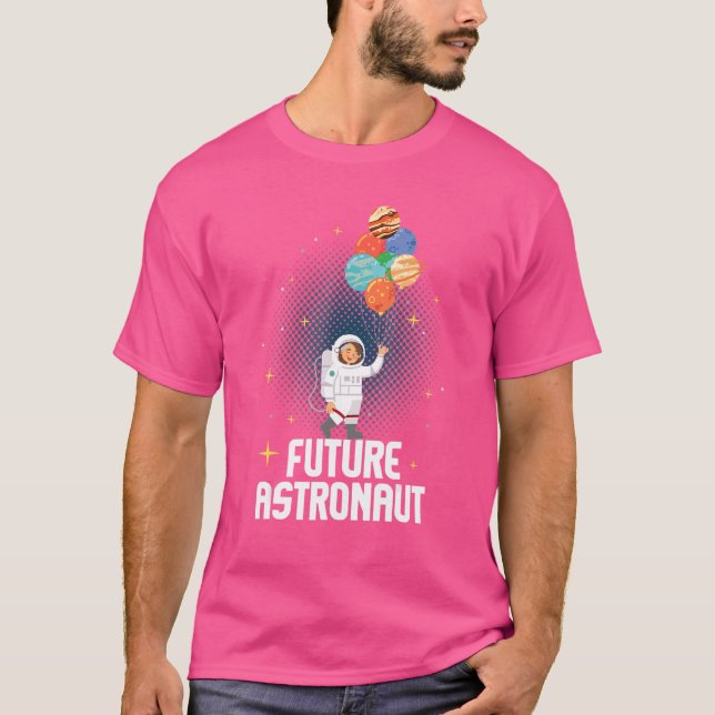 Astronomischer Astronautenparcours T-Shirt (Vorderseite)