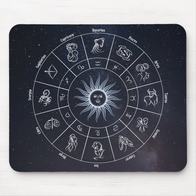 Astronomischer Kreis Mousepad (Vorne)