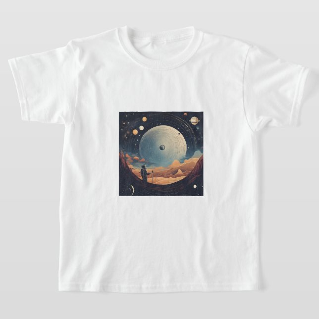 Astronomischer T - Shirt (Ablage )