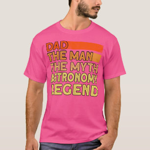 Astronomischer Vater - Galaxie Astronomie T-Shirt
