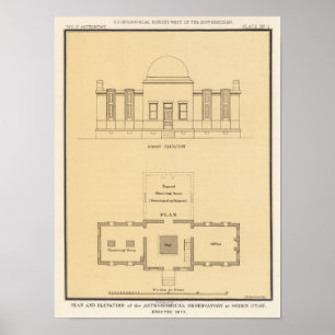 Astronomisches Observatorium, Ogden, Utah Poster