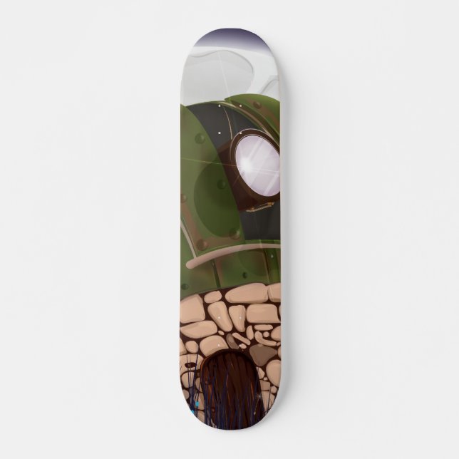 Astronomisches Observatorium Skateboard (Vorne)